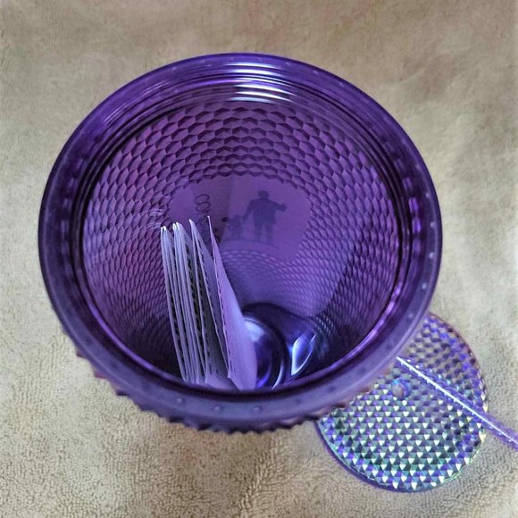 2023 Disney Parks 100th Anniversary Partner's Statue Studded Starbucks Tumbler - Picture 3 of 3